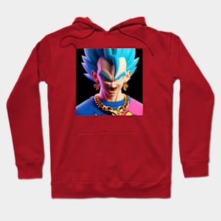 Gogeta Blue drip Hoodie